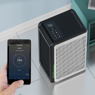 Large Room Hepa Filter Air Purifier With Uv Light Anion Humidifier