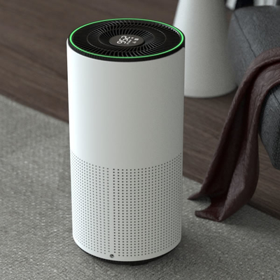 Plasma Bedroom Hepa Filter White Air Purifier Small Sterilizer A07