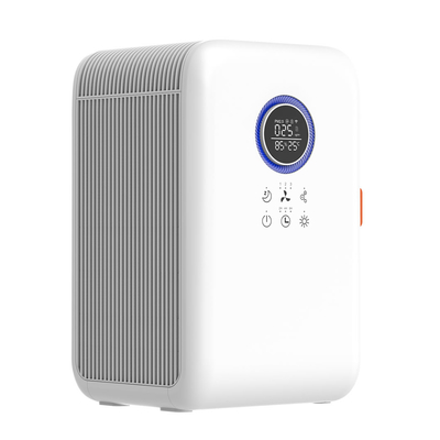 11W OEM Portable Hepa UV Air Purifier With LED Screen ETL Approved