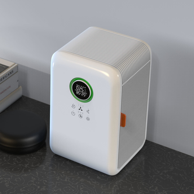 11W OEM Portable Hepa UV Air Purifier With LED Screen ETL Approved