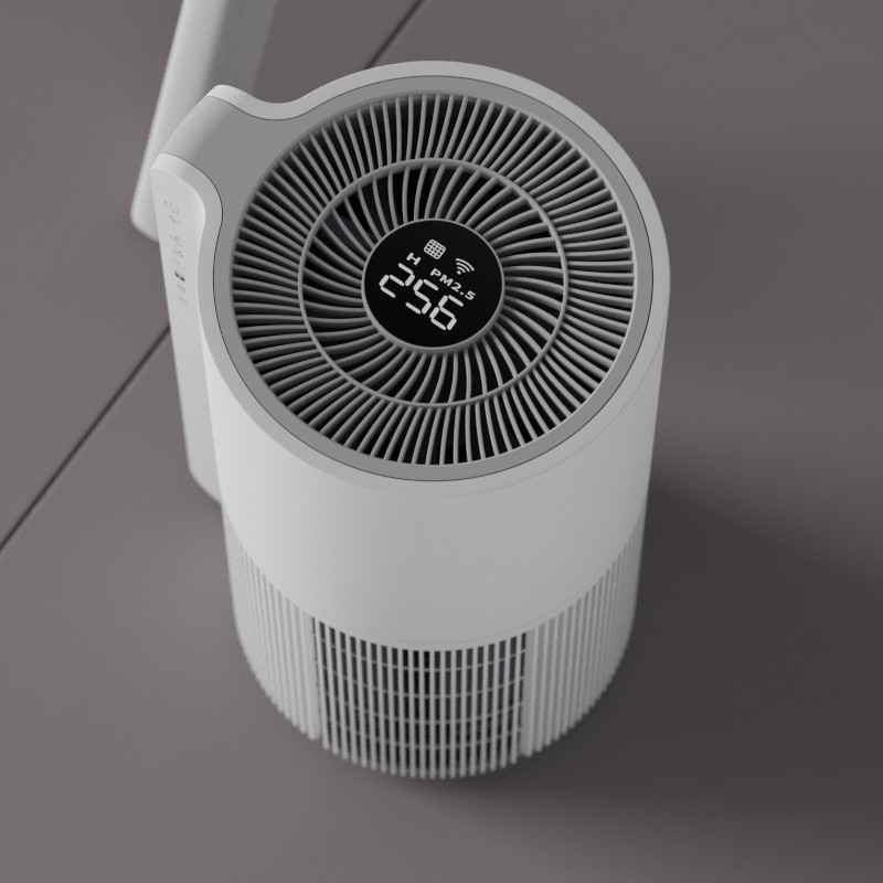 108 Sq Ft Disinfecting Air Purifier , HEPA Small Air Purifier For Office