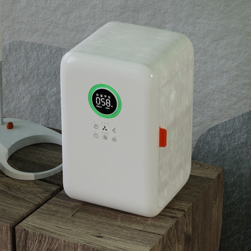 Desktop Portable Room Hepa Filter UV Light Office Humidification Air Purifier