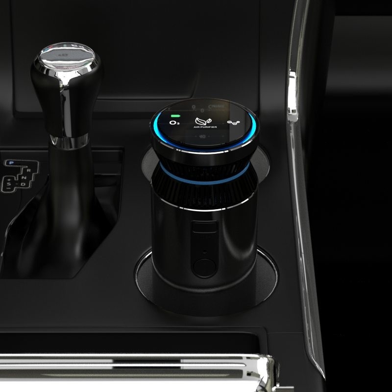 Ozone Generator Mini Hepa UV Air Purifier Portable Car Air Cleaner